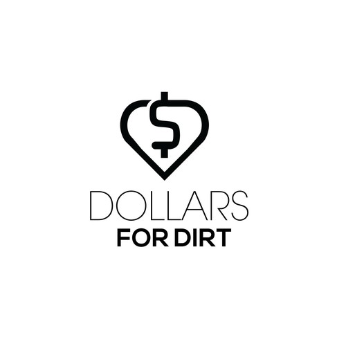 Diseño de Design the best Dollars for Dirt Logo for a up and coming real estate land investing business de Abdul Mukit