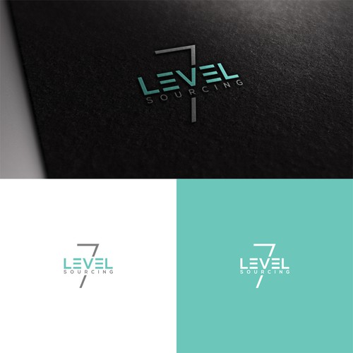 Level 7 Sourcing needs a cool / powerful logo which speaks to its awesomeness :) Design by megawon®