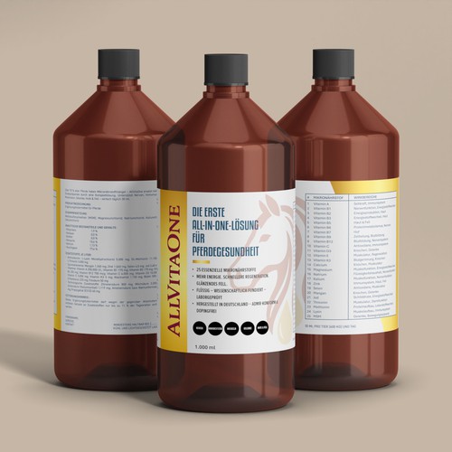 Etiquetas de producto propuesta en el concurso por CUPEDIUM