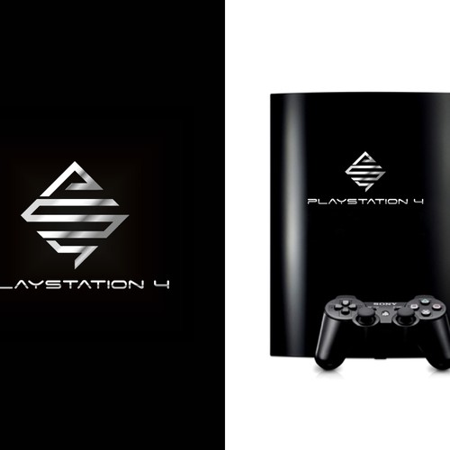 Community Contest: Create the logo for the PlayStation 4. Winner receives $500! Design por bo_rad