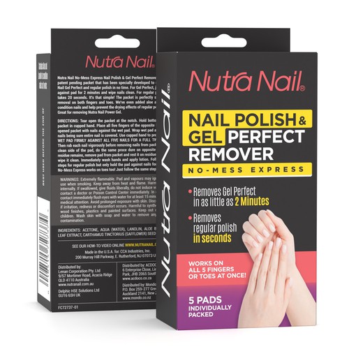 Nutra Nail Gel Remover Design by -RD-