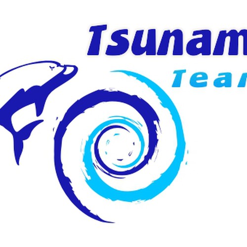 Create the next logo for Team Tsunami Diseño de Zaki-chan