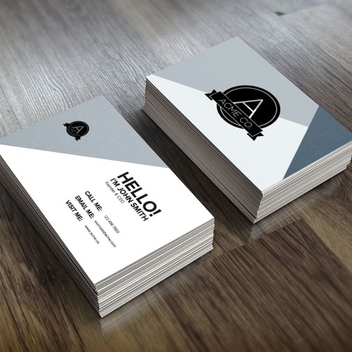 99designs need you to create stunning business card templates - Awarding at least 6 winners! Diseño de HAHTO creative