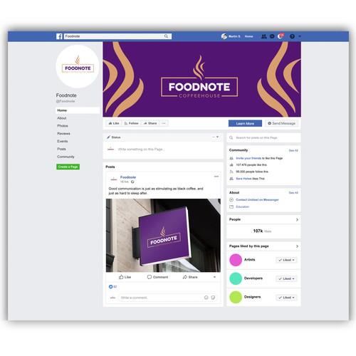 Logo & social media pack contest entry by Martin Spasovski