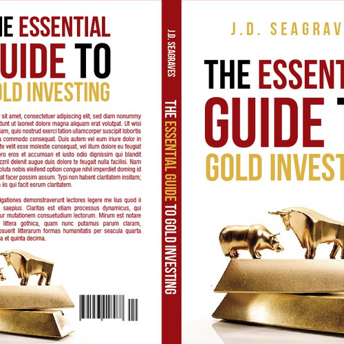 The Essential Guide to Gold Investing Book Cover Ontwerp door be ok