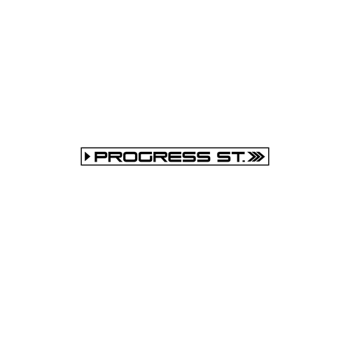 Design an inspiring logo for Progress St., to convey hope, optimism and progress. Design von afanz