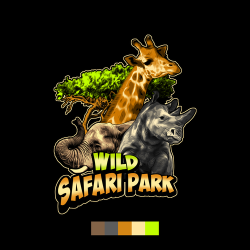 safari t shirt design