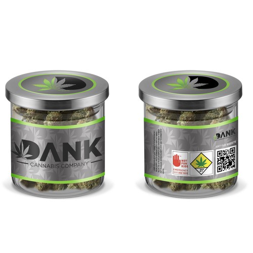 Marijuana packaging design Design by fernandoDLV