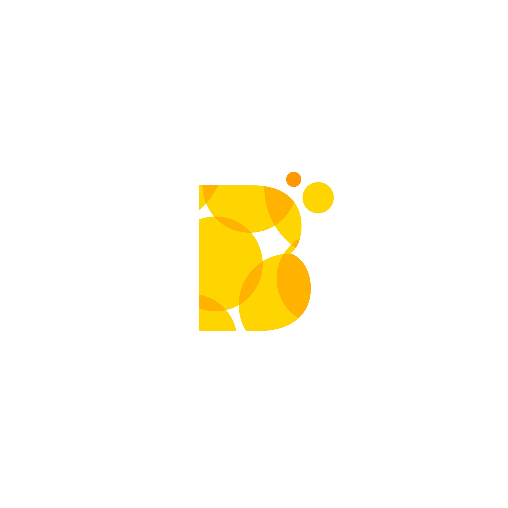 B logo with the title 'B + Bubbles'