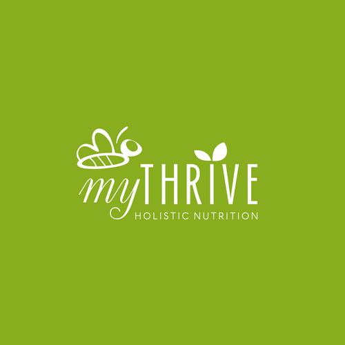 Logo design for myTHRIVE, holistic nutritionists Design by ArtiMaki