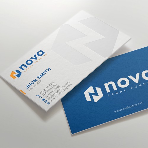 Design a Print Material (Biz Card, Letterhead, Letter) for Legal Funding Company Diseño de kaylee CK