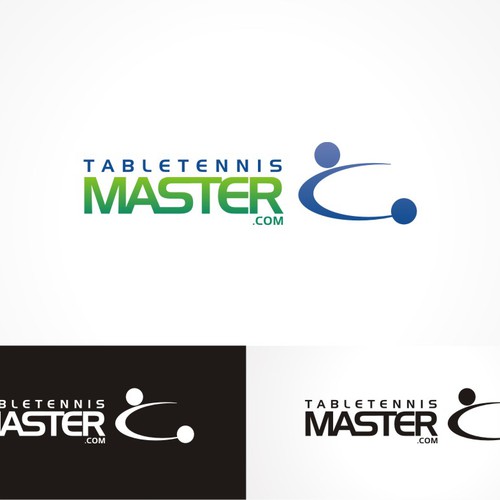 Creative Logo for Table Tennis Sport Design by Tangata