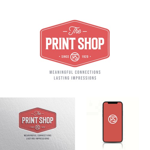 Reviving An Old Print Shop Design by a.mjb