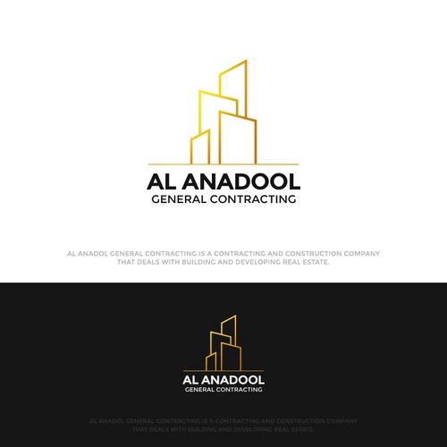 Design attractive logo for "Al Anadol General Construction Company" Design by Sedow