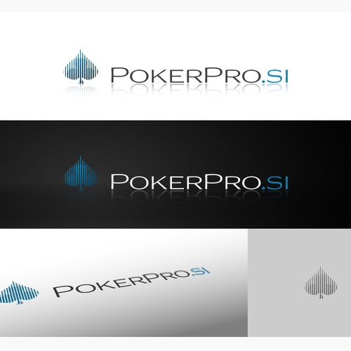 Poker Pro logo design Diseño de Gheist