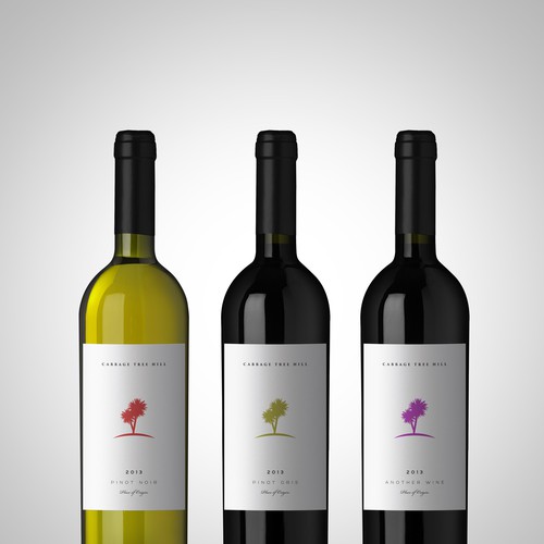 Create a wine label that is simple yet fun Design by Dan Newman