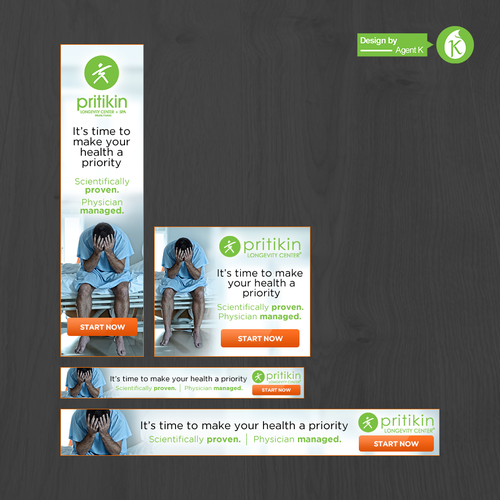 Static / animated banner ad creative for health & wellness spa: fear-based  | Banner ad contest | 99designs