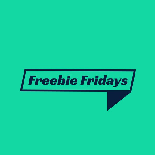 Freebie Fridays - Fun Modern Logo that grabs attention! :) Design by SP-99