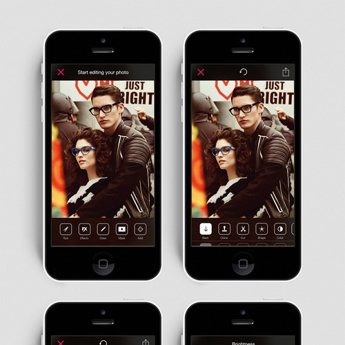 Award winning design for best in class mobile app PicsArt Design by paul_cathalifaud