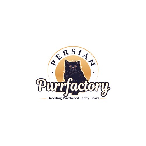 Cattery logo Design réalisé par monalishas