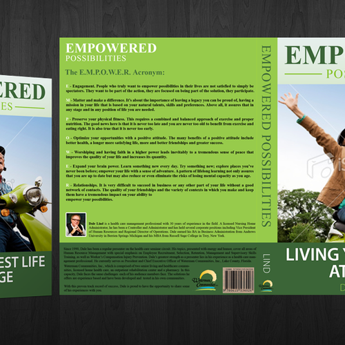 EMPOWERED Possibilities: Living Your Best Life at Any Age (Book Cover Needed) Design by acegirl