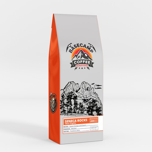 Diseño de Basecamp Coffee Roasters de interaksi