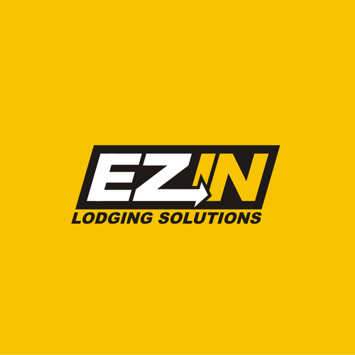 "EZ IN"  Logo ( pronounced  "Easy In") - RV parks and Lodging Solutions Design by v.i.n.c.e.n.t.9