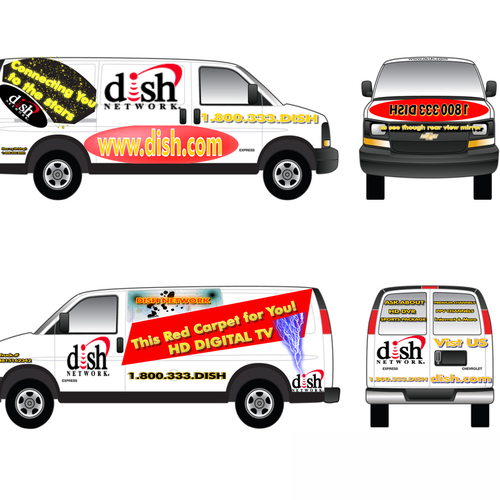 V&S 002 ~ REDESIGN THE DISH NETWORK INSTALLATION FLEET Design por nsdemon