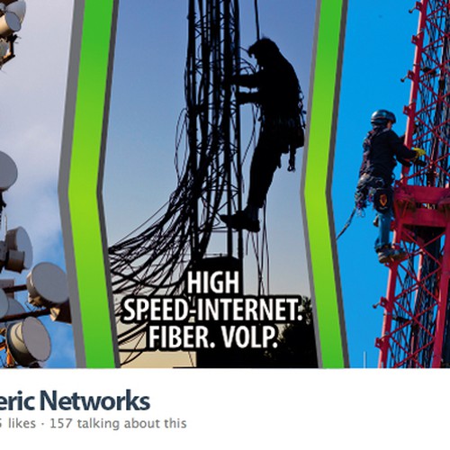 Custom Facebook Cover for High-Speed Internet Company Design by milomilo