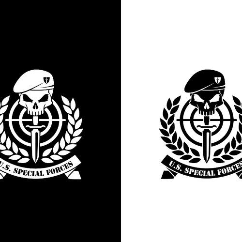 Give us a new unique U.S. Special Forces Logo! Diseño de Gecko Joe