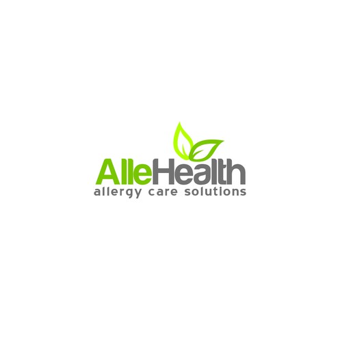 Create a logo for a new allergy company called AlleHealth Design by vandweight