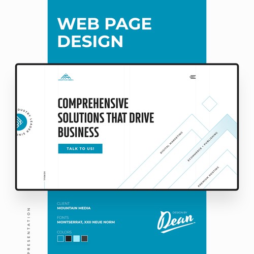 Diseño finalista de deandesign