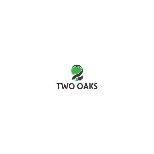 Construction, 3 business owners, use the work TWO oaks in our logo , very bold and intense  graphic Design by Ra Phael