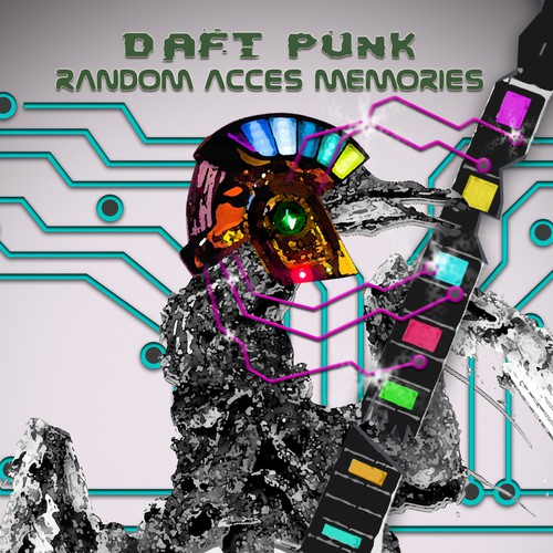 99designs community contest: create a Daft Punk concert poster Design by Penline