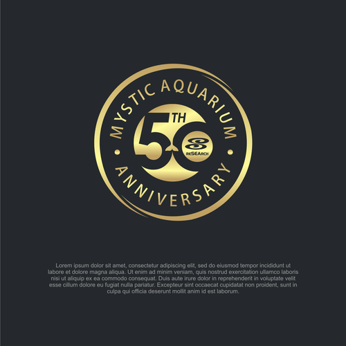 Mystic Aquarium Needs Special logo for 50th Year Anniversary Design von sulih001