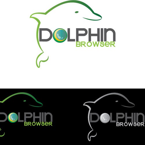 New logo for Dolphin Browser Design por kaye grfx