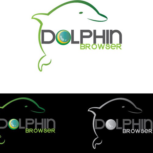 New logo for Dolphin Browser Design by kaye grfx