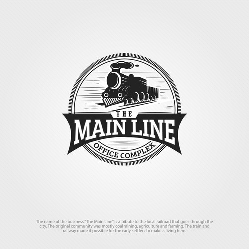 Create a bold classic logo for The Main Line Office Complex Réalisé par Deftads