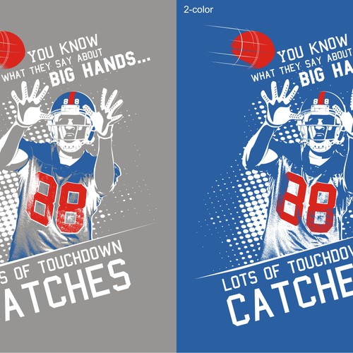 Ny giants hakeem nicks fan tshirt, T-shirt contest