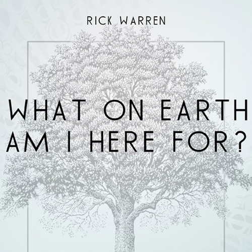 Book cover redesign for "What on Earth Am I Here For? The Purpose Driven Life" by Rick Warren Design by KaliBlack