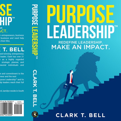 Purpose Leadership Book Cover Design by Bigpoints