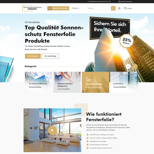Web page design contest entry by OMGuys™