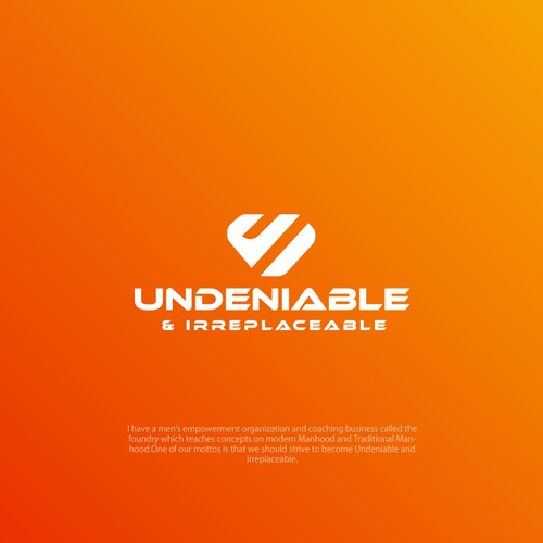 Undeniable & Irreplaceable T- shirt Logo Contest -(Minimalist) -This should be an easy one. Design by JosH.Creative™