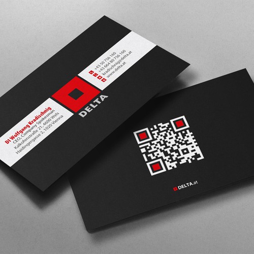 DELTA Business Card Relaunch Design réalisé par chandrayaan.creative