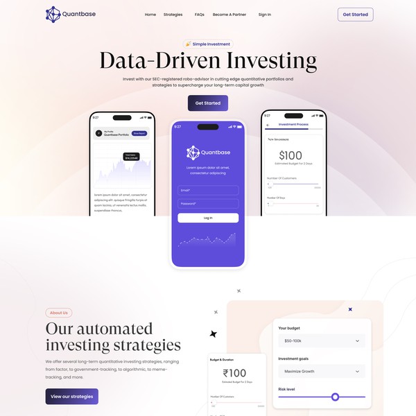 Data -Driven Investing