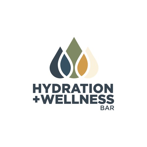Designs | Hydration + Wellness Bar | Logo design contest