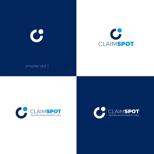 Standout Tech Logo for ClaimSpot - The Empowering Claims Side-Kick Design by M.I.Thomson