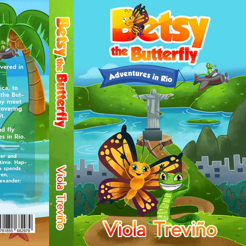 Children's Illustration Book Cover Design by H-Izz Design