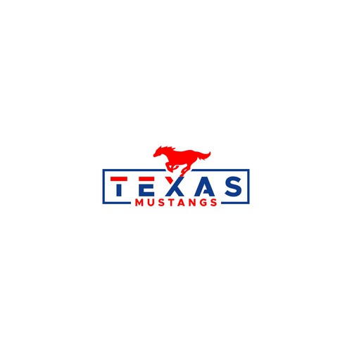 Diseño de Texas Mustangs de SGrph