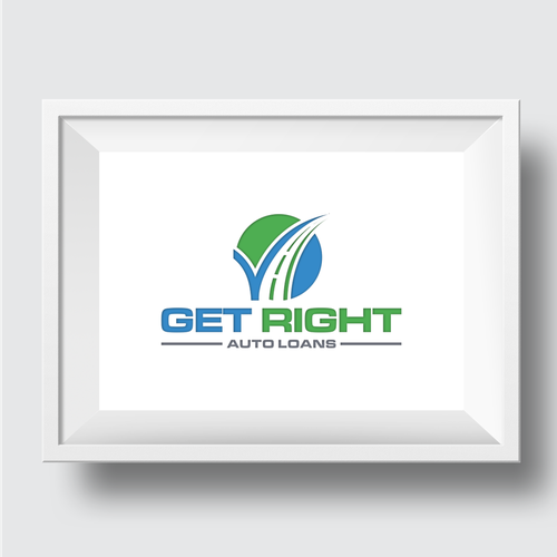 Get Right Auto Loans Logo Design by A_man slmt™